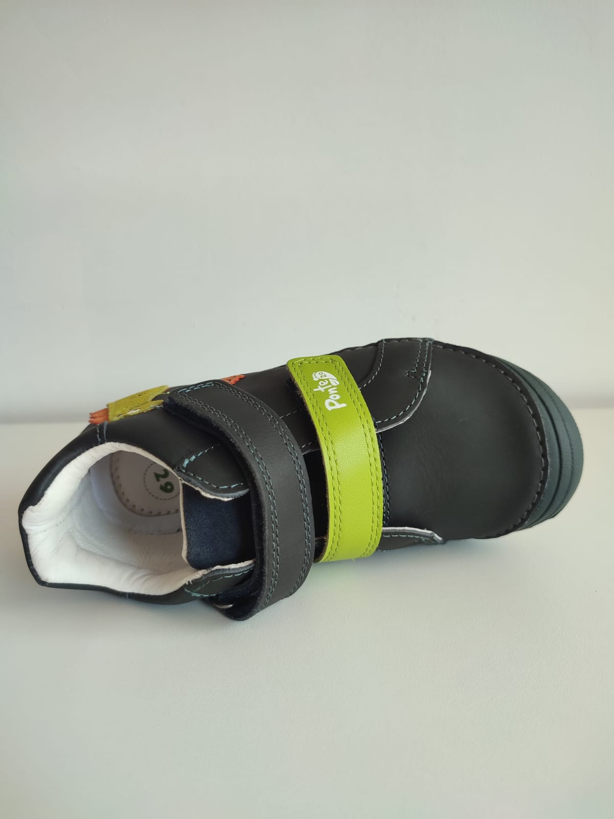 Pantofi baieti din piele, supinatie Ponte20 - imagine 5