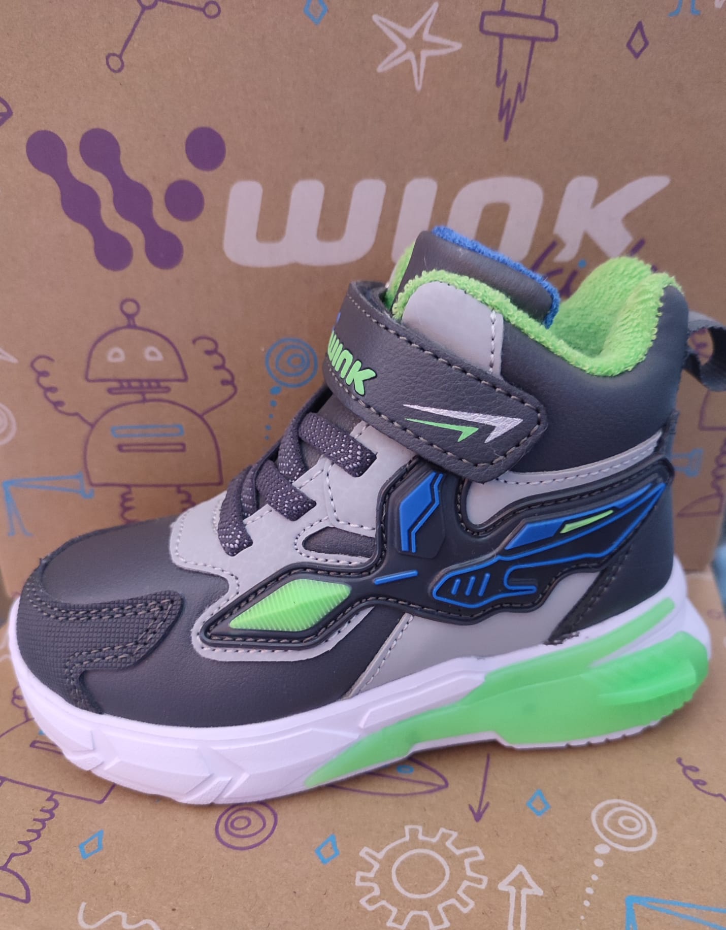 Sneakers copii Wink cu luminite