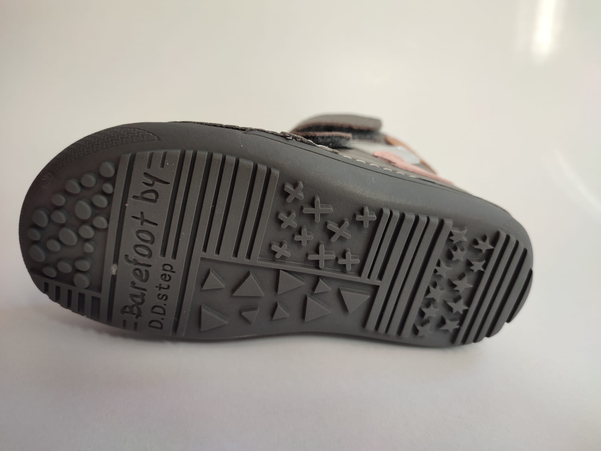 Ghete imblanite de iarna D.D. Step / Barefoot/ Grey - imagine 4