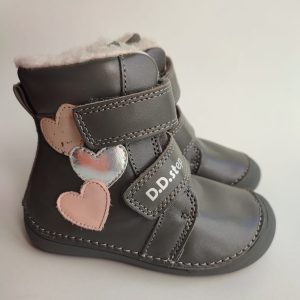 Ghete imblanite de iarna D.D. Step / Barefoot/ Grey